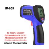  Nhiệt kế hồng ngoại kỹ thuật số Flus IR-865 Phạm vi nhiệt độ -50 ~ 1850oC - 