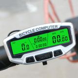  SUNDING SD-558C Máy tính Xe đạp Không dây Kỹ thuật số LCD Đèn nền Đồng hồ tốc độ Đường bộ Đồng hồ bấm giờ Đồng hồ tốc độ 
