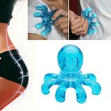  Máy mát xa toàn thân bằng nhựa 3 CÁI Mini Máy mát xa chân bạch tuộc (Màu ngẫu nhiên) 