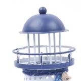  Wrought Iron Flash Tower LED Night Light - Đèn đêm LED trang trí kiểu tháp chớp sáng bằng sắt đúc, Kích thước: Trung 19cm 