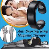 Bấm huyệt Điều trị Vòng chống Ngáy Bấm huyệt Chống Ngáy Thiết bị Ngủ Ngưng thở (Đen) 