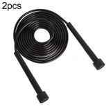 2 CÁI Bút có hình dạng Tay cầm nhỏ Dây nhảy cao su để tập thể dục (Màu đen) 