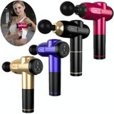  9 Gears Mini Fascia Gun Massage Gun Electric Fitness Massager, Loại phích cắm: US Plug (Vàng) 
