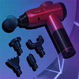  9 Gears Mini Fascia Gun Massage Gun Electric Fitness Massager, Loại phích cắm: US Plug (Vàng) 