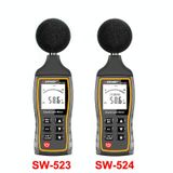  Máy đo độ ồn chính xác cao cầm tay SNDWAY, Model: SW524 (Bộ nhớ + Giao tiếp USB) 
