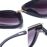  Kính râm thời trang Mắt mèo Cổ điển Kính râm UV400 cho nữ (Nâu) 