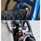 Xe đạp phanh mini Ánh sáng gắn kết đa năng Đuôi xe đạp phía sau Đèn LED độ sáng cao Phụ kiện đi xe đạp không thấm nước 