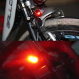  Xe đạp phanh mini Ánh sáng gắn kết đa năng Đuôi xe đạp phía sau Đèn LED độ sáng cao Phụ kiện đi xe đạp không thấm nước 