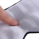  2 PCS Pure Silk Sleep Rest Eye Mask Padded Shade Cover Travel Relax Aid Blindfolds (Đen) 