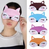  Mặt nạ ngủ Cute Fox 3D Rest Travel Sleeping Cover Sleep Ice Mask (Hồng) 