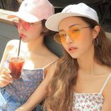  Kính râm mắt mèo Kính râm tròng kính màu sáng hiện tại Trigonal (Hồng) 