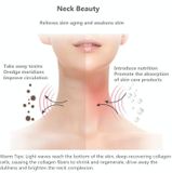  Máy mát xa cổ bằng điện Dolphin Xóa nếp nhăn Máy rung cầm tay Dụng cụ làm đẹp massage mặt cổ (Trắng ngọc trai) 