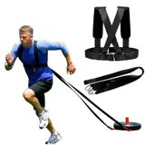  Đai tập luyện chống lực cản Đai tập thể dục tốc độ Dây đai tập thể dục chịu trọng lượng, Kiểu dáng: Nâng cấp (Đen) 