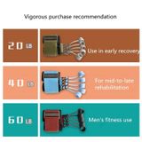  Thiết bị tập luyện mở rộng và uốn cong ngón tay Thiết bị tập thể dục yoga Thiết bị cầm nắm lực ngón tay, Trọng lượng: 60lbs 