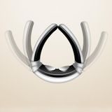  Máy xoa bóp cổ tử cung Châm cứu Điện xung Nén nóng Máy mát xa cổ Thiết bị vật lý trị liệu Thiết bị chăm sóc cổ, Kiểu dáng: Có thể sạc lại (Trắng) 