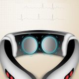  Máy xoa bóp cổ tử cung Châm cứu Điện xung Nén nóng Máy mát xa cổ Thiết bị vật lý trị liệu Thiết bị chăm sóc cổ, Kiểu dáng: Có thể sạc lại (Trắng) 