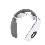  Máy mát xa đốt sống cổ Sạc Dụng cụ vật lý trị liệu xung thông minh Thiết bị bảo vệ cổ rung điện từ, Màu sắc: Trắng 