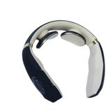  Máy mát xa đốt sống cổ Sạc xung thông minh Dụng cụ vật lý trị liệu Rung điện từ Bảo vệ cổ, Màu sắc: Đen 