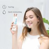  Máy xông hơi mặt Nano Phun nước Dụng cụ bổ sung nước Máy phun lạnh cầm tay Sạc máy làm đẹp Dụng cụ phun cồn tự động, Kiểu dáng: Chú nai dễ thương (Trắng) 