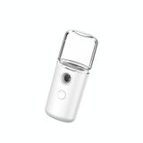  Dụng cụ làm ẩm da mặt Máy tạo ẩm không khí USB Beauty Dụng cụ phun lạnh Máy phun khử trùng bằng cồn tự động (Màu trắng) 