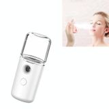  Dụng cụ làm ẩm da mặt Máy tạo ẩm không khí USB Beauty Dụng cụ phun lạnh Máy phun khử trùng bằng cồn tự động (Màu trắng) 