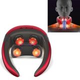  Máy mát xa xung cổ bốn đầu Vai và Cổ (Đỏ) 