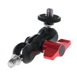  Máy ảnh SLR Magic Arm Fredet Giày nóng Giày bóng đôi Ball Gimbal Tay Lớn Pea Clip Màn hình Giá đỡ 