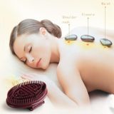  Five Lines of Meridian Brush Body Massage Brush Massage (Đỏ đậm) 