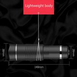  Universal 20 lần Điện thoại di động Telephoto Lens Monocular Live Brove HD 4K Không có ống kính họa tiết 