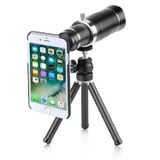  Universal 20 lần Điện thoại di động Telephoto Lens Monocular Live Brove HD 4K Không có ống kính họa tiết 