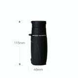  Eyeskey 8X25 Ống nhòm một mắt di động Kính viễn vọng nhìn ban đêm ánh sáng yếu trường lớn 