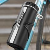  SAHOO 750ML Xe đạp Chai nước Lưu trữ nước Xe đạp leo núi Đường xe đạp Công cụ bảo trì di động (Đen) 