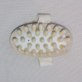  Bàn chải massage cơ thể nhẹ nhàng Máy mát xa đệm bóng gỗ 