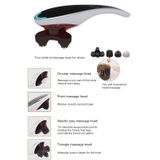  Thanh massage toàn thân bằng điện đa chức năng Máy mát xa cổ tử cung, Kích thước: 49x14,5x9,9cm (Đen) 