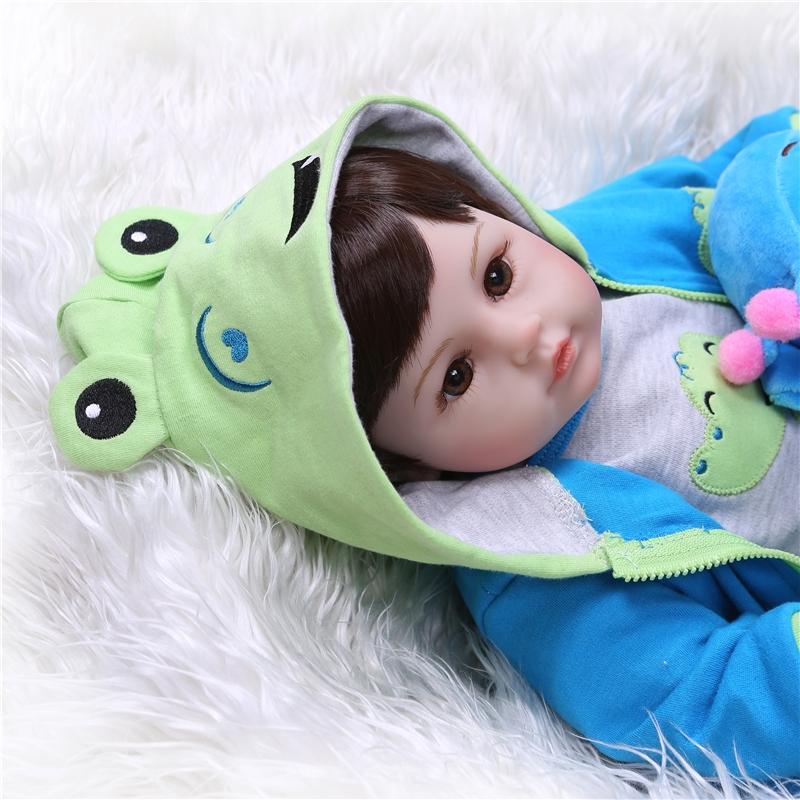 Bebé Reborn Silicona Realista 45cms Muñe: La Muñeca Perfecta para tu Pequeña - Bebe Reborn Silicona Realista 45cms Muñe