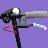  1 cặp Xe đạp Xe tay ga Vỏ bảo vệ Phanh Hộp đỡ chân Nắp đậy silicone (Trắng) 