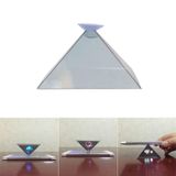  10 PCS 3D Pyramid Magic Projection Điện thoại di động Phim chiếu ba chiều đơn giản 