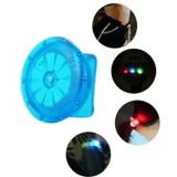  10 CÁI Đèn Kẹp Giày LED Đèn LED Mini Clip Ánh sáng ngoài trời Đèn cảnh báo chạy ban đêm (Xanh lam) 