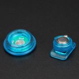  10 CÁI Đèn Kẹp Giày LED Đèn LED Mini Clip Ánh sáng ngoài trời Đèn cảnh báo chạy ban đêm (Xanh lam) 