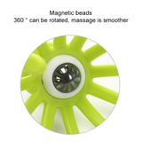  Đầu bằng tay Massage Claw Hạt từ tính Công cụ giải nén văn phòng sáng tạo (Xanh lam) 