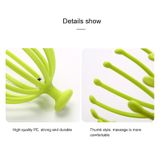  Đầu bằng tay Massage Claw Hạt từ tính Công cụ giải nén văn phòng sáng tạo (Xanh lam) 