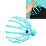  Đầu bằng tay Massage Claw Hạt từ tính Công cụ giải nén văn phòng sáng tạo (Xanh lam) 