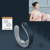  Dụng cụ xoa bóp vai và cổ thông minh PGG Vật lý trị liệu cột sống cổ PGG Sưởi ấm Dụng cụ bảo vệ cổ đa chức năng, Kiểu dáng: Có miếng dán (Màu xanh) 
