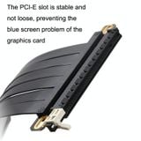  Cáp nối dài card đồ họa PCI-E 3.0 16X 180 độ, Chiều dài: 30cm 