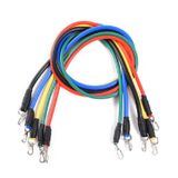  Bộ thiết bị thể dục dây kéo gia đình 11 trong 1 TPE khóa năm điểm 
