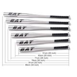  Bóng chày hợp kim nhôm đen Batting bóng chày, kích thước: 34 inch 