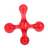  Frog Type Massager Manual Balance Four Ball Massager Waist Massage Ball, Color: Four-ball Blue 