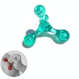  Frog Type Massager Manual Balance Four Ball Massager Waist Massage Ball, Color: Four-ball Green 