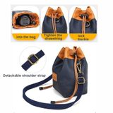  S.C.Cotton Camera Lens Protection Túi bảo vệ Túi lót Túi lưu trữ máy ảnh chống thấm nước, Kích thước: L (màu xanh) 