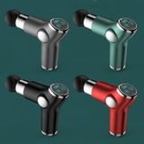  K515 Mini Fascia Gun Fitness Thư giãn Súng Massage (LCD Phiên bản 32 Gears (Đen)) 